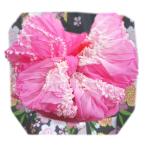 兵児帯 へこ帯 絞り 子供用 キッズ 女の子 ピンク地赤 日本製 浴衣 ゆかた 着物 女児 ふわっふわ