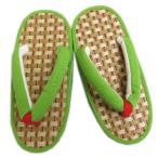  zori ... детский Kids мужчина чай шт. желтый зеленый земля лен. лист нос .19.5cm юката ... джинбей кимоно кимоно слон li мужчина .