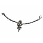  перо тканый шнур. клетка шнурок мужской мужчина Чехия бисер . Sune -k серебряный сделано в Японии 