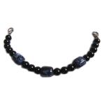  перо тканый шнур. клетка шнурок мужской мужчина натуральный камень темно-синий серый чёрный японский костюм кимоно мелкие вещи 