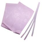 帯締め帯揚げセット夏用絽正絹薄紫色...