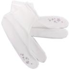  tabi белый вышивка ввод стрейч незначительный фиолетовый маленький Sakura свободный 22.5cm~24.5cm кимоно с длинными рукавами день совершеннолетия церемония окончания hakama кимоно женский женский 