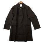 美品 Mackintosh マッキントッシュ ゴム引き 無地 秋冬 AW ステンカラーコート コットン ブラウン メンズ 36【古着】【中古】【送料無料】