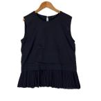 BARNYARDSTORM van ярд storm майка хлопок / полиэстер темно-синий женский 1[ б/у одежда ][ б/у ][ бесплатная доставка ]