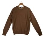 UNIQLO ユニクロ 無地 秋冬 AW 長袖ニット シルク ブラウン レディース L【古着】【中古】【送料無料】