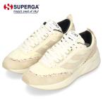 スペルガ スニーカー レディース 紐 厚底 ベージュ ナインティーズ 靴 カジュアル 2A71257W ベージュ A24 SUPERGA 4089 TRAINING 9TS SLIM CALFHAIR DETAILS