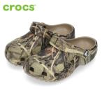 クロックス サンダル キッズ crocs クラシック リアルツリー CLASSIC REALTREE 207093 アウトドア 軽量 カーキ 子供靴