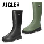 エーグル レインブーツ レディース 長靴 AIGLE レインブーツ ウルトラレイン ラバーブーツ 黒 ノワール ブラック 長靴 ロング丈 シューズ