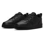 ショッピングナイキ スニーカー ナイキ NIKE キッズ スニーカー コート ボロー LOW リクラフト GS DV5456 002 ローカット ブラック 黒 子ども 男の子 女の子 レディース 運動靴