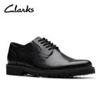 クラークス ビジネスシューズ メンズ 本革 Berwick Lace バーウィック 2E レースアップ プレーントゥ Clarks 26183725 ブラック 冠婚葬祭 フォーマル 通勤