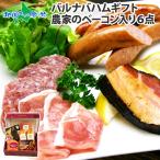 バルナバハム お肉6点 ギフト セット(農家のベーコン/ハム/ソーセージ)ウインナー フランク サラミ 生ハム 2025