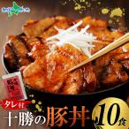 ショッピングお歳暮 ギフト 十勝名物 豚丼 タレ付セット10食 内祝い お返し ギフト 母の日 豚丼の具 お 肉 北海道 set おかず お取り寄せ 豚肉