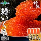 残暑見舞い 敬老の日 海鮮 鱒いくら醤油漬け 計400g ギフト セット マス イクラ 醤油漬け いくら 北海道加工 お土産