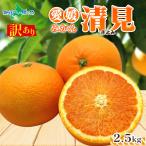 ショッピングフードロス (3月下旬-出荷予定) 訳あり 清見オレンジ 愛媛県産 2.5kg 家庭用 ミカン 清見みかん 愛媛みかん