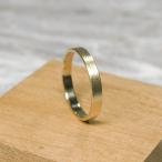 Yahoo! Yahoo!ショッピング(ヤフー ショッピング)ブラスフラットリング 3.0mm幅 マット 3号〜27号｜WKS FLAT RING 3.0 bs matte｜BRASS 真鍮 指輪 FA-195