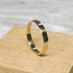 Yahoo! Yahoo!ショッピング(ヤフー ショッピング)ブラスフラットリング 3.0mm幅 鏡面 3号〜27号｜WKS FLAT RING 3.0 bs mirror｜BRASS 真鍮 指輪 FA-196