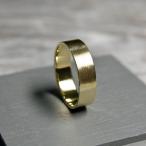 Yahoo! Yahoo!ショッピング(ヤフー ショッピング)ブラスフラットリング 5.0mm幅 マット 3号〜27号｜WKS FLAT RING 5.0 bs matte｜BRASS 真鍮 指輪 FA-215