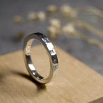 Yahoo! Yahoo!ショッピング(ヤフー ショッピング)シルバーフラットリング 2.5mm幅 鎚目 3号〜27号｜WKS FLAT RING 2.5 sv hammer finish｜SILVER950 銀 指輪 FA-254