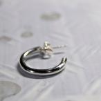 Yahoo! Yahoo!ショッピング(ヤフー ショッピング)シルバーラウンドプレーンフープピアス 2.5mm幅 鏡面｜WKS ROUND PLANE HOOP PIERCED EARRING 2.5 sv mirror｜SILVER950 銀 FA-269