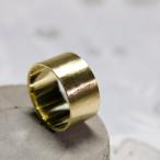 Yahoo! Yahoo!ショッピング(ヤフー ショッピング)ブラスフラットリング 10.0mm幅 マット 3号〜27号｜WKS FLAT RING 10.0 bs matte｜BRASS 真鍮 FA-275