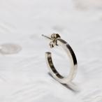 Yahoo! Yahoo!ショッピング(ヤフー ショッピング)シルバーフラットフープピアス 2.0mm幅 鏡面｜WKS FLAT HOOP PIERCED EARRING 2.0 sv mirror｜FA-302