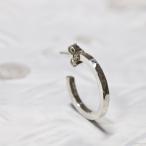 Yahoo! Yahoo!ショッピング(ヤフー ショッピング)シルバーフラットフープピアス 2.0mm幅 槌目｜WKS FLAT HOOP PIERCED EARRING 2.0 sv hammer｜FA-304