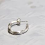 Yahoo! Yahoo!ショッピング(ヤフー ショッピング)シルバーツイストフープピアス 2.0mm幅 つや消し｜WKS TWIST HOOP PIERCED EARRING 2.0 sv matte｜FA-306