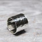 Yahoo! Yahoo!ショッピング(ヤフー ショッピング)シルバーフラットリング 18.0mm幅 槌目 3号〜27号｜WKS FLAT RING 18.0 sv hammer｜FA-363