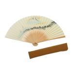 京扇子 メンズ 男性用 富士山 京都職人 手作り 着物小物 扇子会食 飛沫防止 フェイスシールド フェイスガード