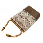 Yahoo! Yahoo!ショッピング(ヤフー ショッピング)巾着 信玄袋 和柄 日本製 金襴 ウロコ柄 緑 グリーン 紺 着物小物 和装巾着 紳士