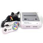 【中古】 SFC スーパーファミコン 本体 コントローラー 2個 純正アダプタ 純正AVケーブル付