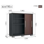 ヨド物置　エスモ　ESF-1909A-BK　BLACK