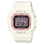 CASIO カシオ Baby-G ベイビージー ベビージー 電波ソーラー  ホワイト ピンク BGD-5000U-7DJF レディース 腕時計 国内正規品 送料無料