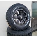 LEXXEL DeathRock 200系ハイエース タイヤ ホイール セット  16インチ オープンカントリー RT 215/65R16 ホワイトレター 車検対応