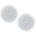 QSC( кий essi-) AC-C4T белый ( пара ) * оборудование для потолок встроен type акустическая система * изоляция type 