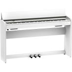 Roland(ローランド) 電子ピアノ F701-WH ホワイト 88鍵盤 ピアノタッチ 据え置きタイプ【受注後納期連絡／代引き不可 】