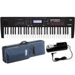 KORG( Korg ) KROSS2-61-MB специальный чехол * педаль комплект 61 клавиатура синтезатор аккумулятор привод матовый черный 