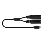 JEUME(ju-m) CYXM/2.0 * USB TYPE-C аудио мощность кабель 2m (USB C из XLR 3 булавка мужской L/R.)[1 месяц 23 на день пункт, наличие есть ]