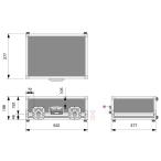 PULSE( Pal s) YAMAHA DM3 / DM3S для кейс FRP производства чёрный * миксер кейс 