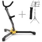 Hercules(ハーキュレス) DS530BB サックス スタンド MS-1AL アルミ譜面台 セット アルトサックス テナーサックス saxophone stand　北海道 沖縄 離島不可