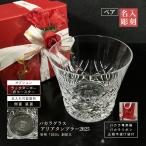 バカラ アリア タンブラー 2025年号刻印入 名入れ baccarat ペア ロックグラス オリジナル 誕生日 結婚祝い 記念品 ギフト 正規袋付 正規リボン