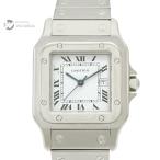 カルティエ Cartier 腕時計 サントス カレ サントスガルベLM 2960 自動巻 1980年代〜1990年頃 SS 白文字盤 送料無料