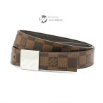  Louis Vuitton Louis Vuitton ремень гибрид сельдерея и салата -rukyareM6944 Damier парусина 85/34 бесплатная доставка 