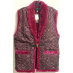 [ неиспользуемый товар ликвидация товар ] обратная сторона боа * с хлопком без рукавов chanchanko ( пончо )* темно-красный (dsp0n01f)