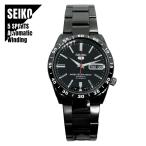 ショッピングセイコー 【即納】SEIKO セイコー SEIKO5 セイコー5 5スポーツ 黒い稲妻 自動巻（手巻付き）裏蓋スケルトン SNKE03KC メンズ 腕時計