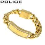 【正規品】ポリス アクセサリー POLICE ブレスレット ローライダー LOWRIDER メンズ ゴールド 男性 誕生日 記念日 お祝い 贈り物 彼氏 夫 旦那 パパ 父 息子