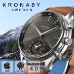 クロナビー 腕時計 セイケル KRONABY 時計 SEKEL  メンズ ブラック A1000-1905