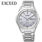 CITIZEN 腕時計 シチズン 時計 エクシード EXCEED メンズ シルバー AT6030-60A 人気 正規品 ブランド おすすめ 防水 パーフェックス搭載 高機能