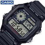  Casio наручные часы Casio коллекция стандартный CASIO Collection STANDARD мужской жидкокристаллический / черный черный часы AE-1200WH-1AJH популярный рекомендация 