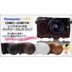 カメラケース Panasonic LUMIX DMC-GM1K レンズキット対応　ネックストラップセット